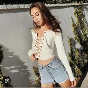 ARE YOU AM I sold out Zippora Knit size M